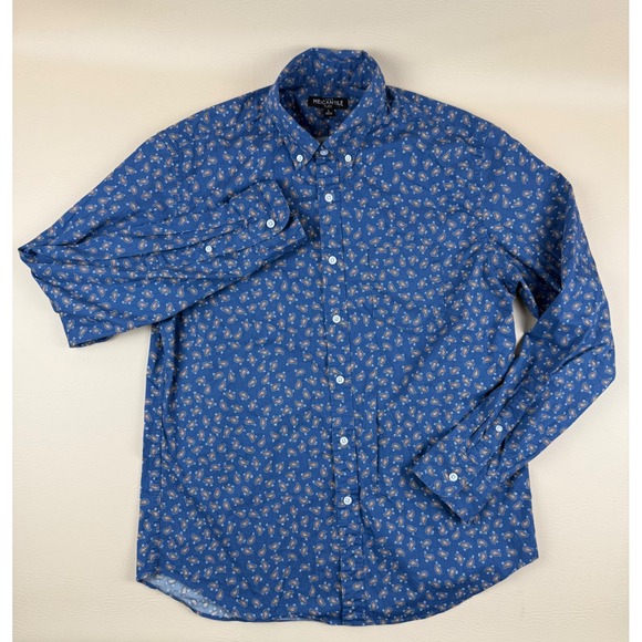 J. Crew Mercantile Other - Preppy Button Down Cotton Paisley Print Shirt Large J. Crew Mercantile